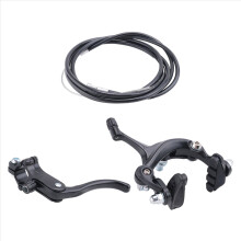 Set frâne spate fixie pentru bicicletă de șosea, negru