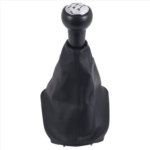 5 Speed Gear Shift Stick Gaiter Knob For 207 307 CC 1