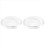 2 st/set diameter 90 mm dimljus härdat glas imskyddsglas 3