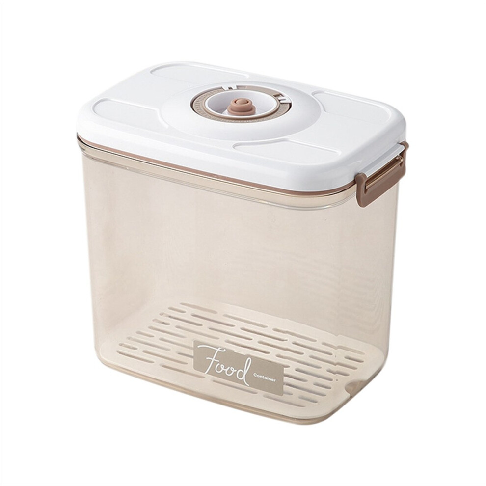 High-Capacity Food Storage Container Vacuum Preservation Box 4.6L Light 4851114134091