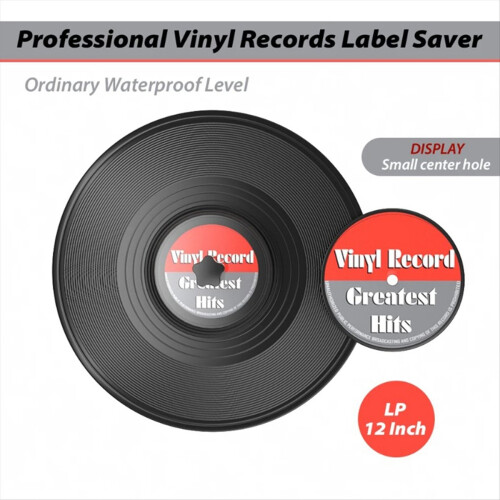 12 Inch EP LP Vinyl Record Label Cleaning Protective Sleeve 1