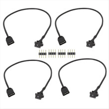 stuks RGB-verlengkabel voor computerventilator, moederbord en LED-strip