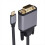 TYPE C til VGA-kabel USB 3.1 til VGA-adapter 10 Gbps HD-skjermkabel 3