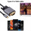 TYPE C til VGA-kabel USB 3.1 til VGA-adapter 10 Gbps HD-skjermkabel 7