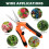 3er-Pack Gartenscheren, Gartenscheren aus Edelstahl 4