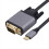 TYPE C til VGA-kabel USB 3.1 til VGA-adapter 10 Gbps HD-skjermkabel 5