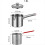 Friteuse, petite friteuse, paniers multifonctions en acier inoxydable 2