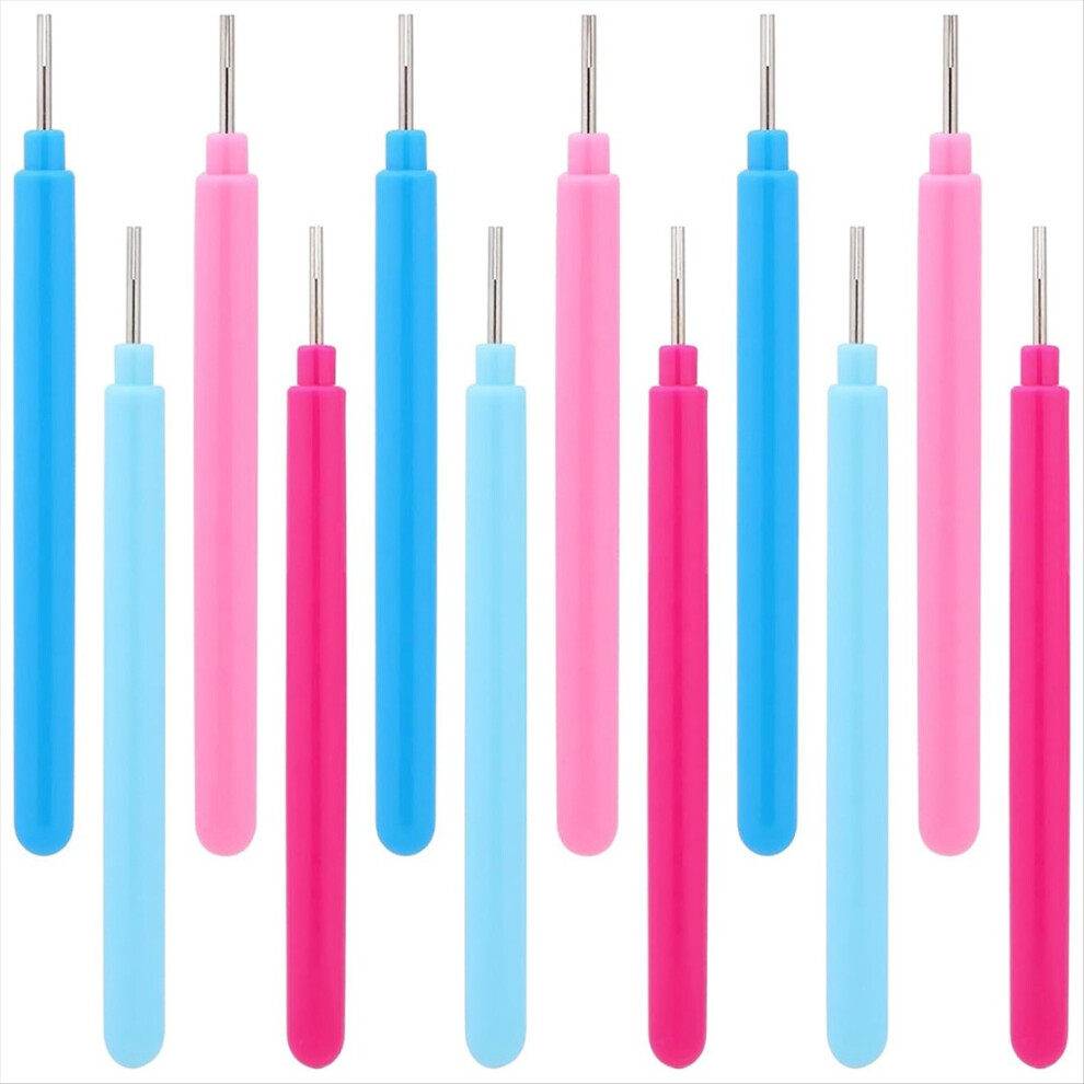 12 Pieces Paper Quilling Tools Slotted Kit Rolling Curling Quilling 4851114139713