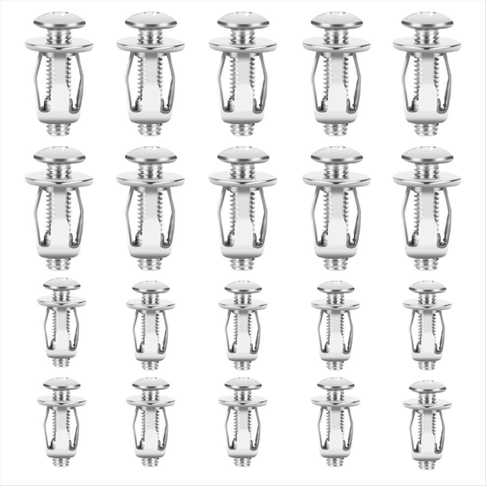 40 Pcs Hollow Door Anchors And Screws 4851114139430