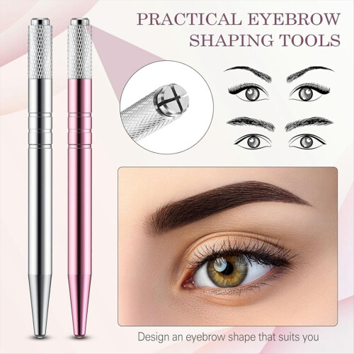 50 στυλό Microblading Χειροκίνητα μολύβια φρυδιών για καλλυντικά A 1