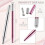 50 στυλό Microblading Χειροκίνητα μολύβια φρυδιών για καλλυντικά A 3