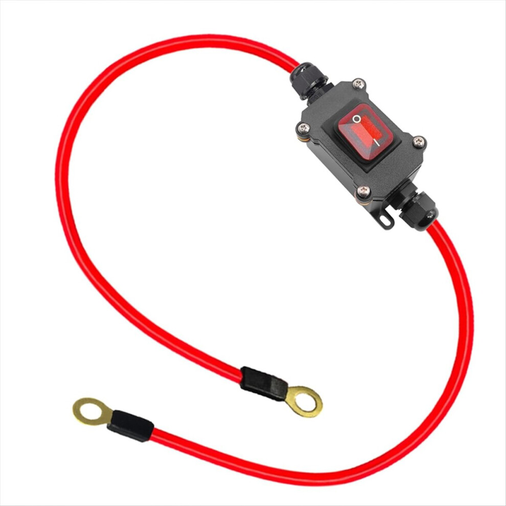 Dc12v Inline Wire Switch Dc12-24V Dpst Dual Side Wiring Switch 25A 4851114138587