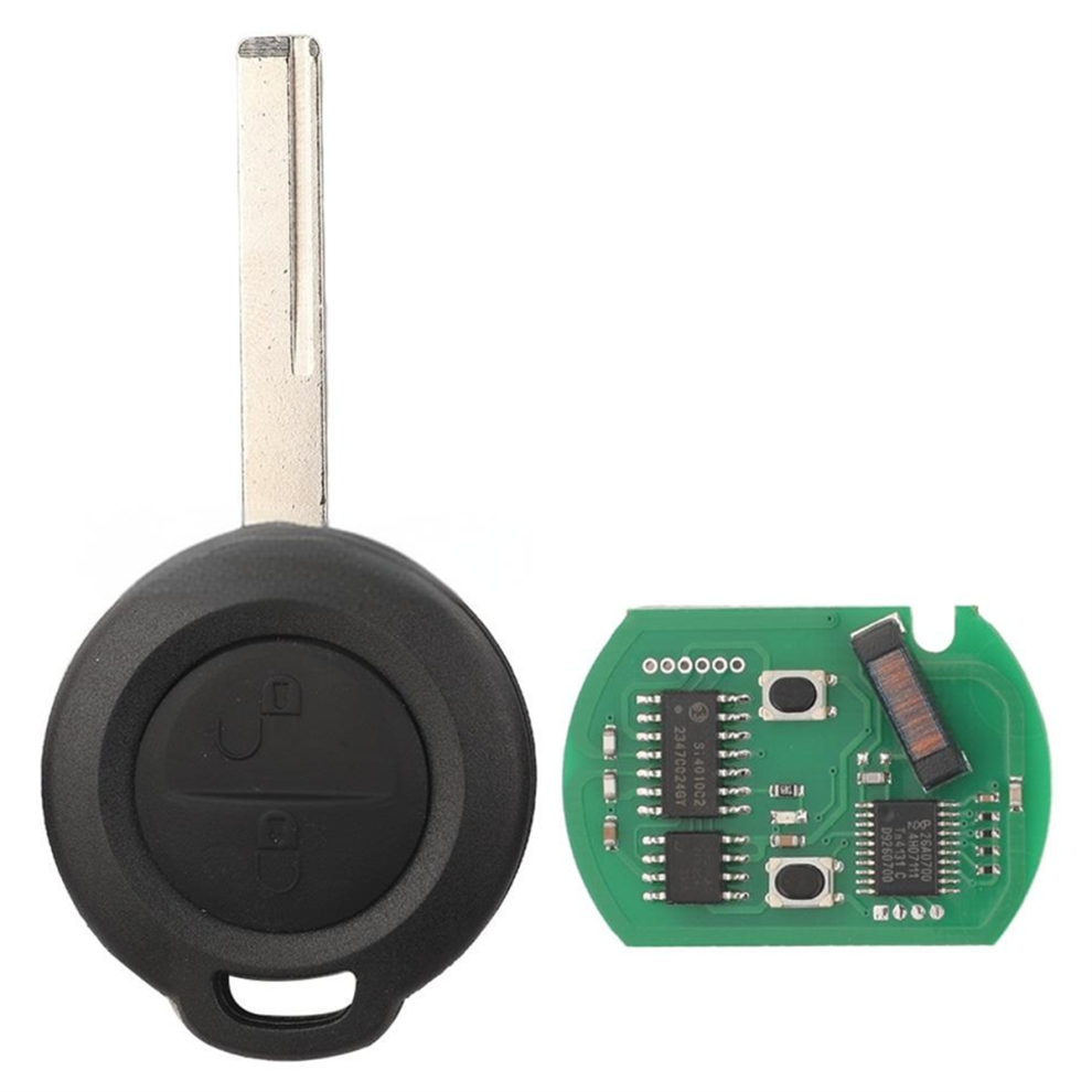 Car Key Remote Id46 Pcf7941 433Mhz 2 Button For Black 4851114138334