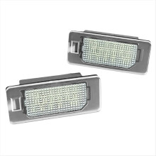 Car Rear License Number Plate Lamp for 500X 2014-2019