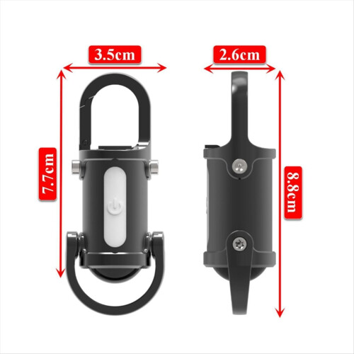 2025 Mini Torch Keychain Flashlight, 3 in 1 Flashlight & Power Bank 1