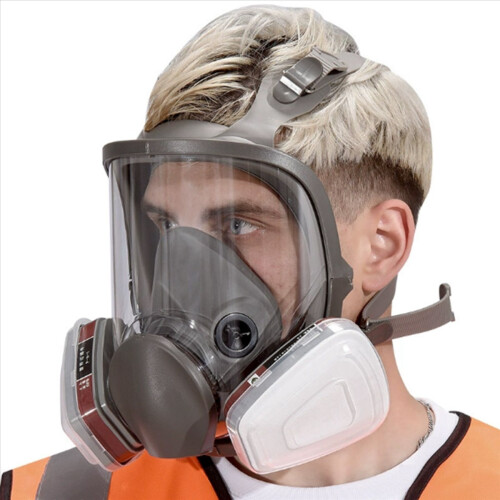 Μάσκες Survival Chemical με φίλτρο ενεργού άνθρακα για ολόκληρο το πρόσωπο, αναπνευστήρας 1