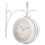 Iron Round Wall Hanging Double Sided Retro Station Clock Home Decor 2