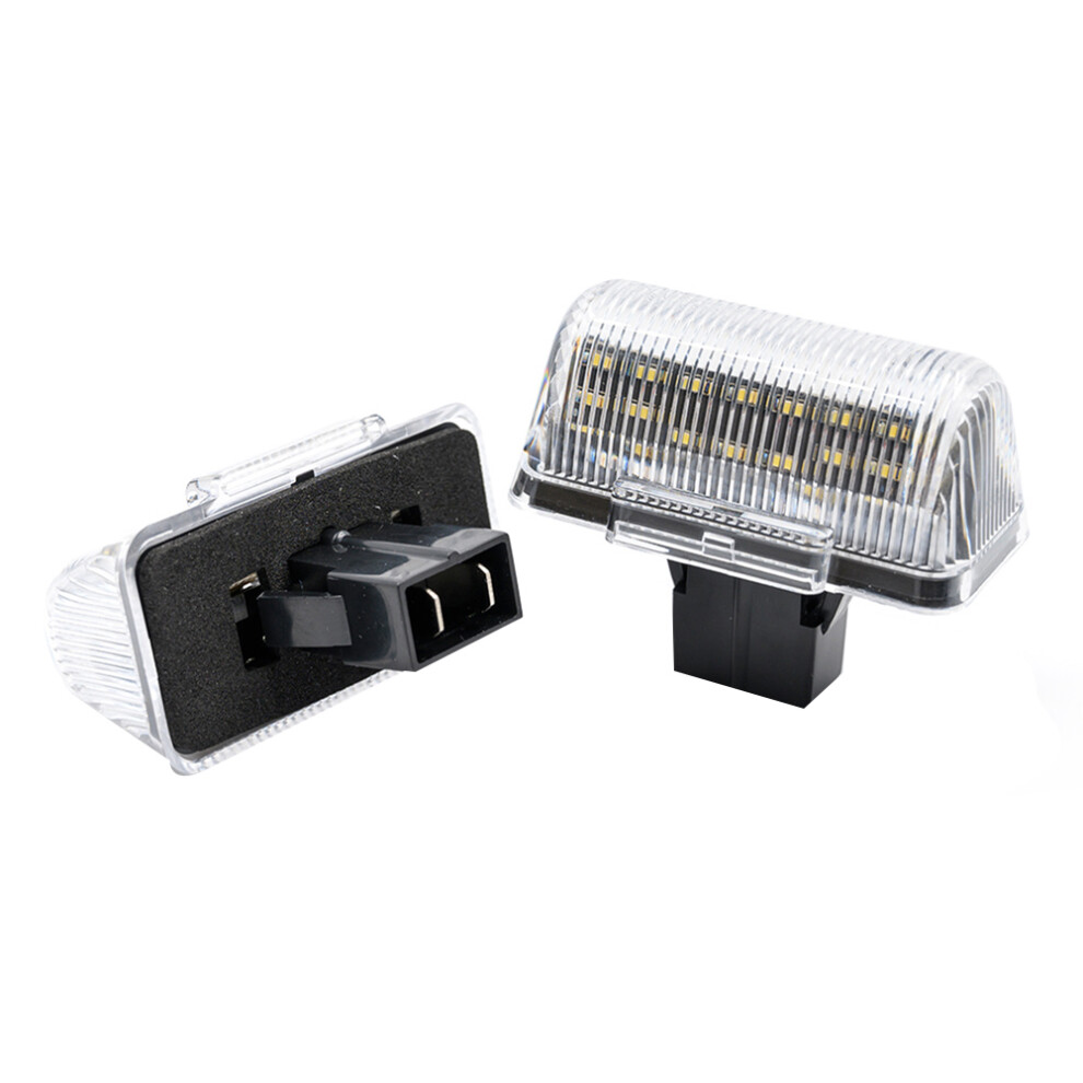 2Pc For Transit Mk6 Mk7 -2013 Led License Number Plate Light 4851114142003