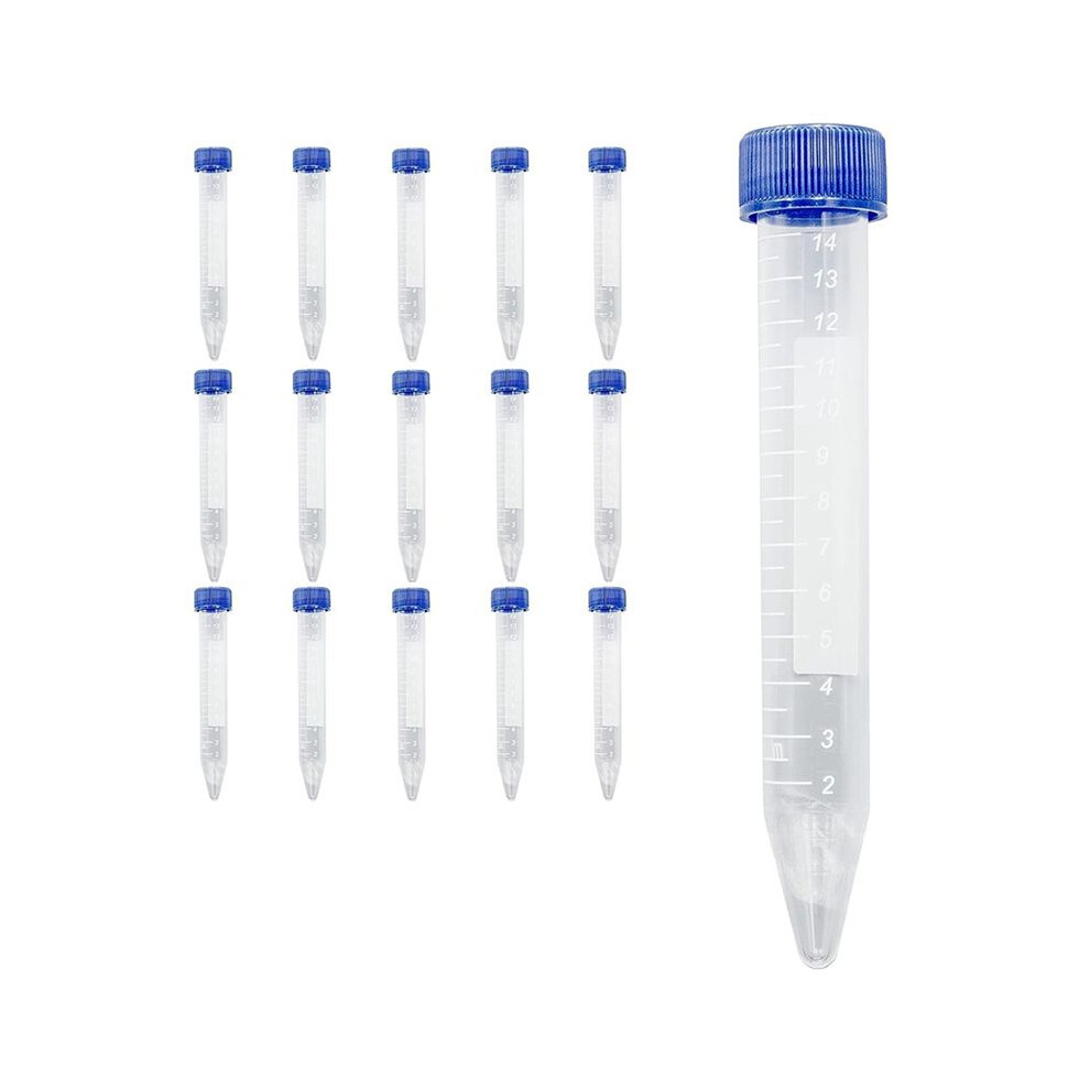 Scientific Conical Centrifuge Tubes 15Ml, [50 Pack] Plastic Test Tube 4851114140962