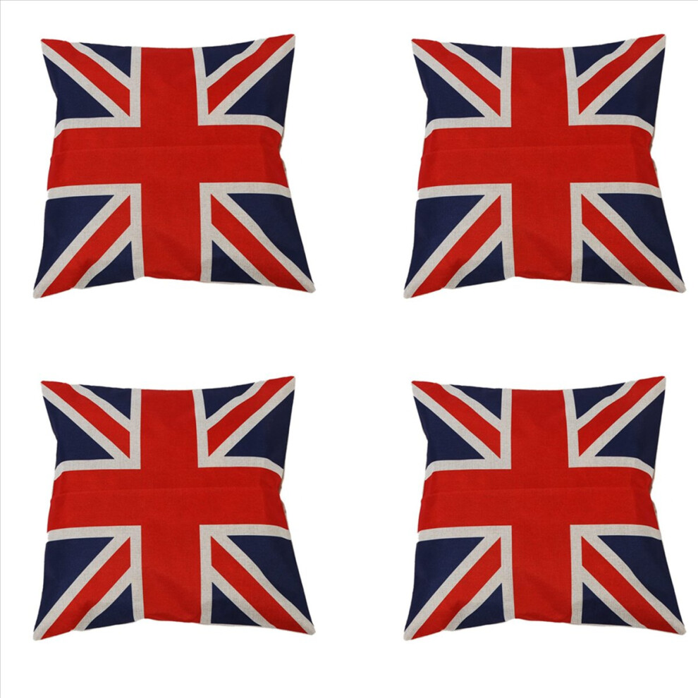 British Vintage Style Union Jack Flag Throw Pillow Case, Pillowcase 4851114141310