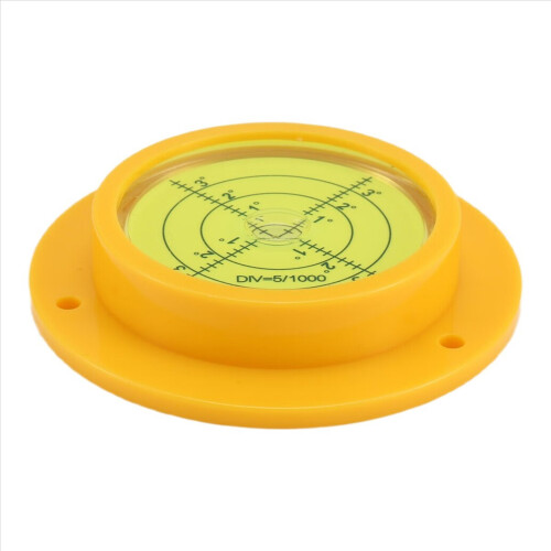 Nivelă rotundă cu bulă, înălțime 90x17mm 2