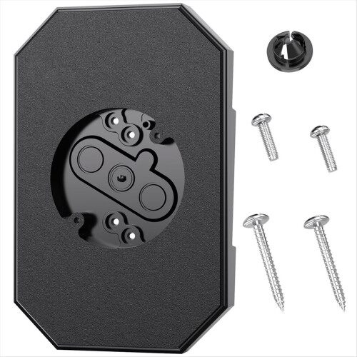 Siding Mounting Kit, 8141DBL Outdoor Light Mounting Block,Black