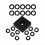 10-pack 1/2" och 10-pack 3/8" slaghållningsringsklämmor 4