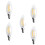 Λάμπα LED με νήμα E12 4W, 10 x 3,5cm 1