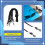 12 stk. nylon halssnor til briller/solbriller/briller - sort 6