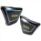 1 Pair Right & Left Frame Covers Panels For Motorcycle Black 2