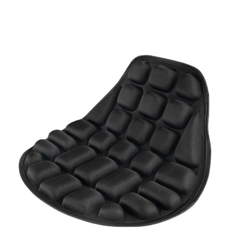 Motorcycle Rear Seat Cushion For Yamaha Star Venture, 3D Honeycomb Gel Pad, Shock Absorption, Long Ride Thick Model 9393856547531