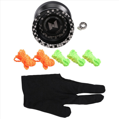 Unresponsive LIGHT CHASER X3 Competitive Yo-Yo,Alloy Yoyo for Beginners 1
