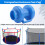 12 stk. trampolinehetter 25 mm, trampolineendehetter 5