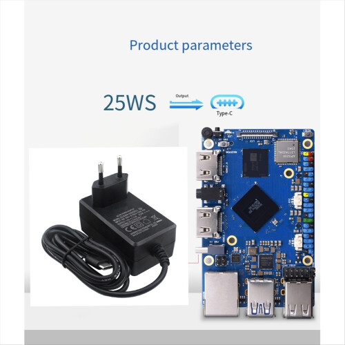 Pentru adaptor de alimentare USB tip C de 5 V 5A, UE 2