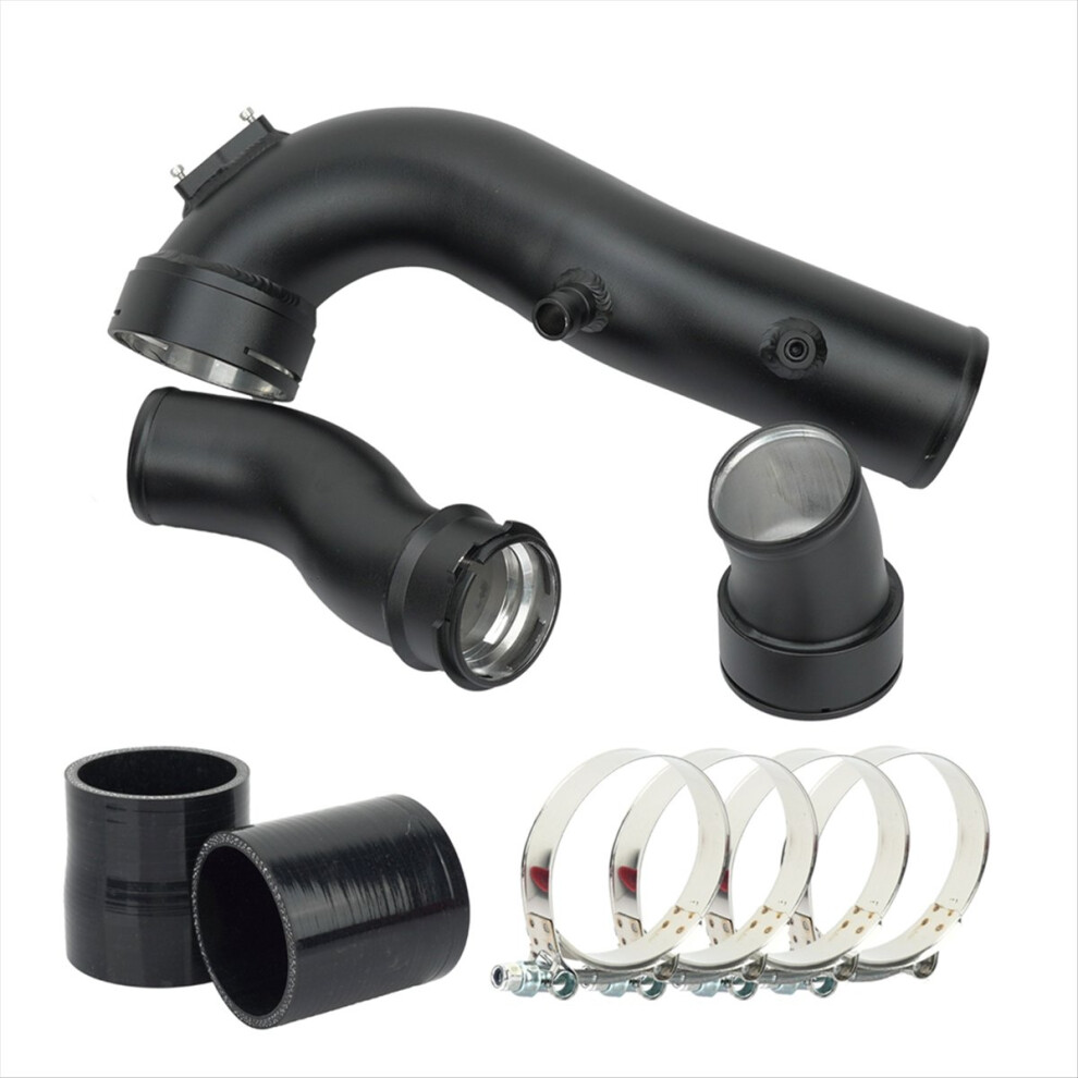 Turbo Charge Pipe Upgrade Kit For N55 F01 F02 F06 F07 F10 F11 F12 Black 4852896953894