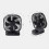 Magnetic USB Fan with Three Speed Timing Function Silent White 5