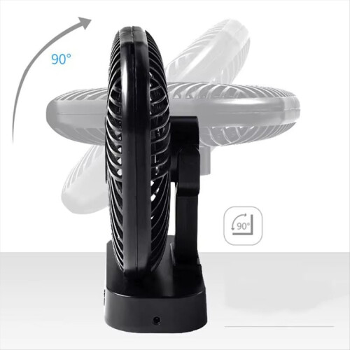 Magnetic USB Fan with Three Speed Timing Function Silent White 2
