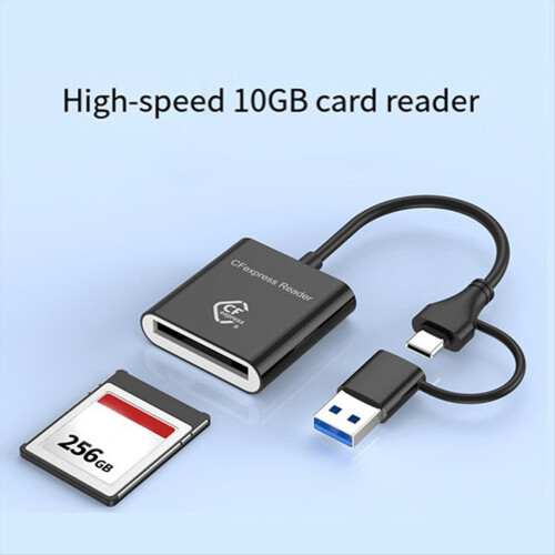 USB 3.2 Card Reader CFexpress Type B 10Gbps for SLR 2