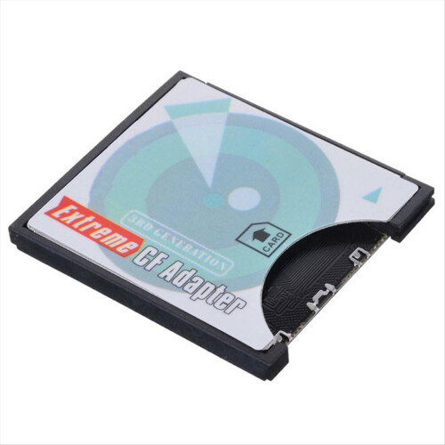 SD SDHC SDXC to High-Speed Extreme Compact Flash Type II Adapter 2