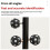 3D Scanner Target Points Reflective Marking Points Marker Ball 10pcs 2
