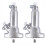 Cilindro idraulico capote per auto 2 pezzi A1298001672 6