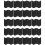 Garden Lawn Edging -20 Pack Landscape Plastic DIY Decorative 4