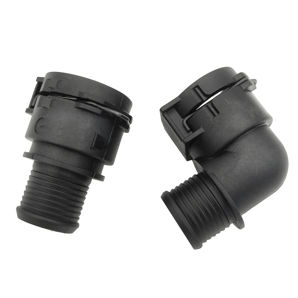 1 Set Heater Inlet Hose Connector Plug 95089363 95089364 Black 4851114159407