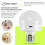 Rechargeable Battery Operated Light Bulbs 6