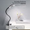 LED Magnifying Glass Desk Lamp 8X Magnification 3 Color Modes 7