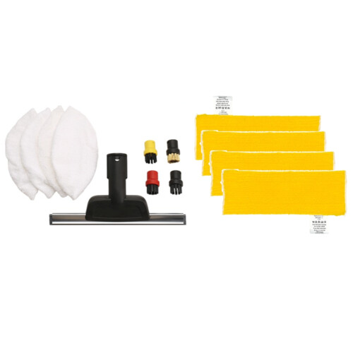13PCS Microfibre Steam Mop Rags Head Brush Kit for EasyFix 1