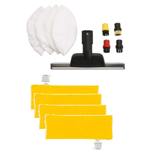 13PCS Microfibre Steam Mop Rags Head Brush Kit for EasyFix 2