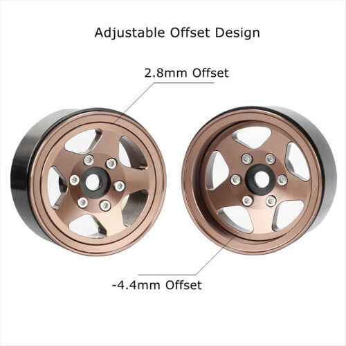 Metal Beadlock Wheel
Rubber Tire Set 1