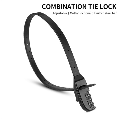 Portable Road Bicycle Password Lock Zip Tie Lock 2