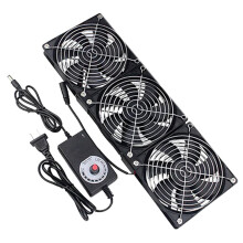 Wentylator chłodzący 120 mm 3000 obr./min z kontrolerem, wtyczka EU